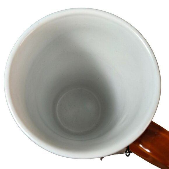 NWT Hello Fall! by Sheffield Home 6.5" Tall Fall Ceramic Travel Mug With Lid - Picture 6 of 11